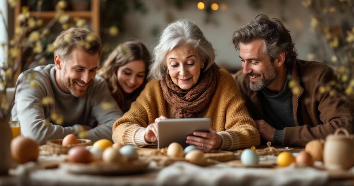 Velikonoce v rodině: dárek, který spojí generace u jednoho stolu